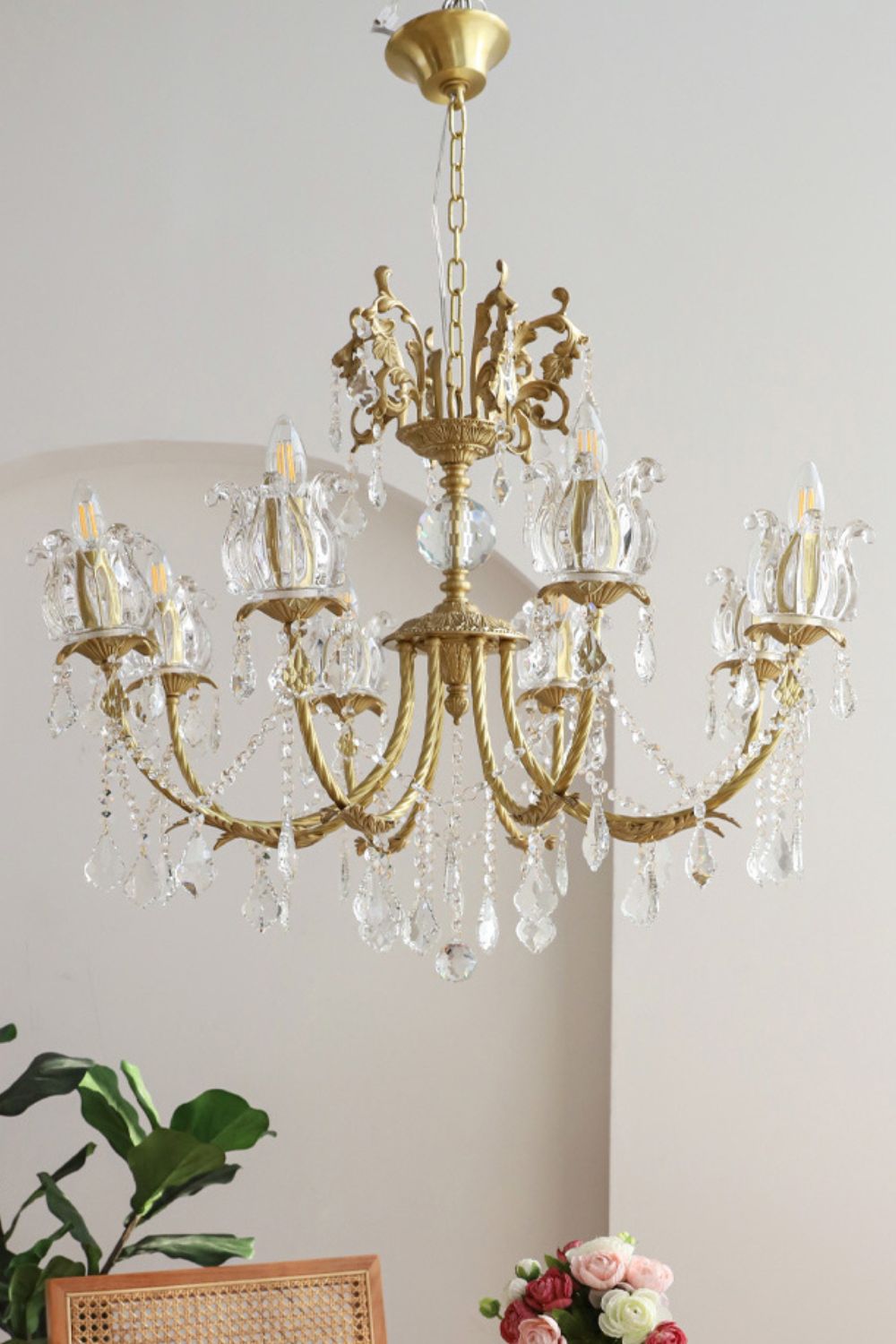 French Crystal Chandelier - everlamps
