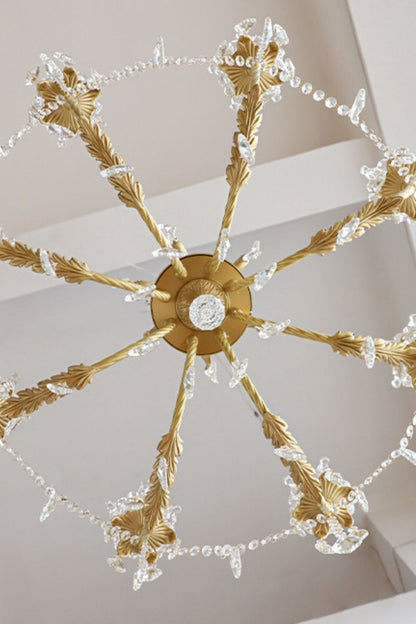 French Crystal Chandelier - everlamps