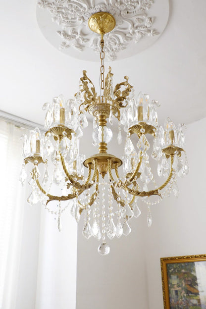 French Crystal Chandelier - everlamps