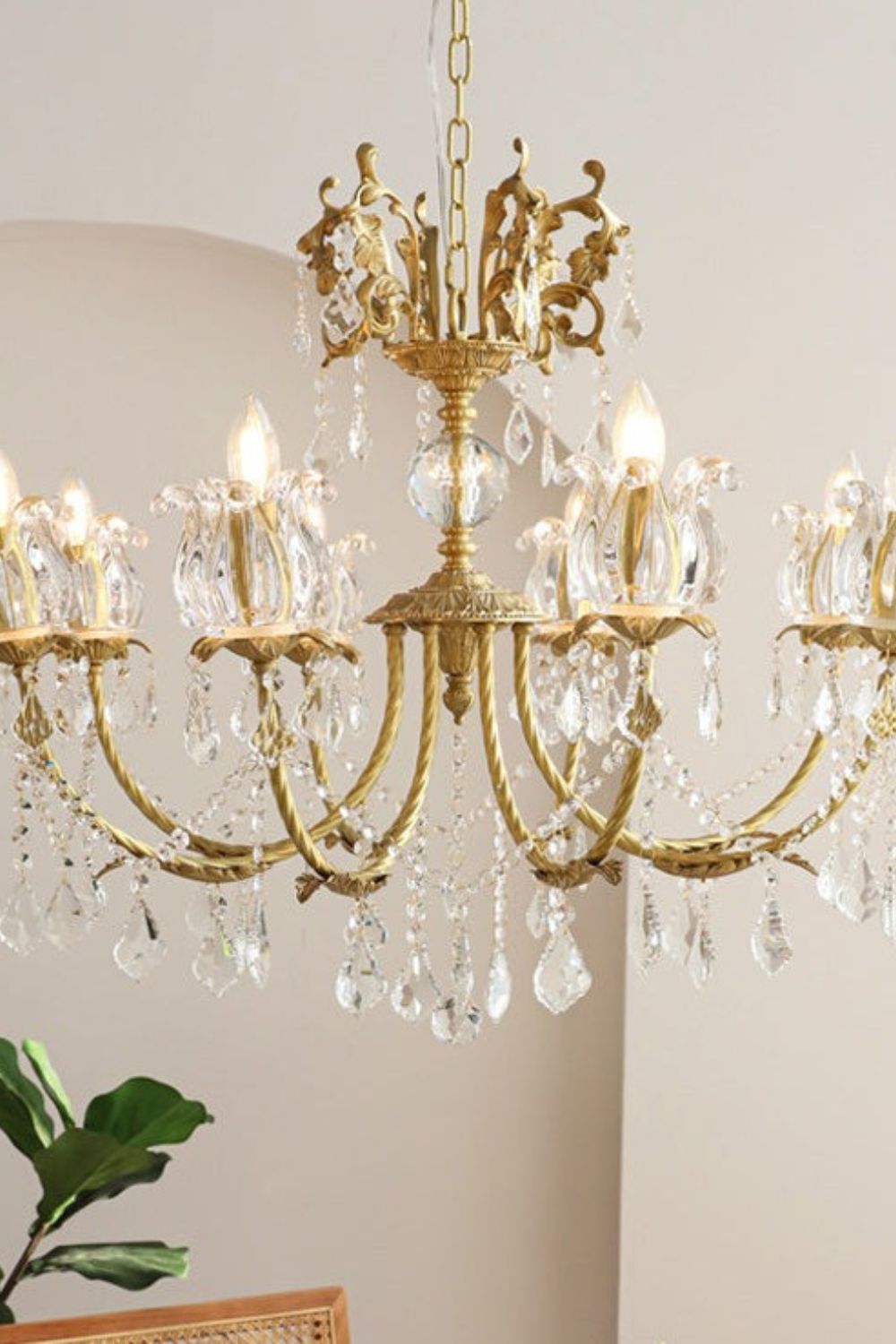 French Crystal Chandelier - everlamps