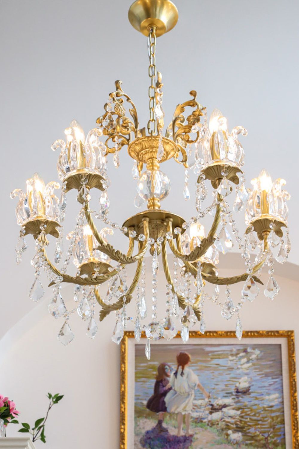 French Crystal Chandelier - everlamps