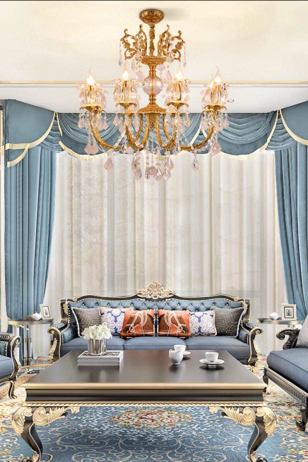 French Crystal Chandelier - everlamps