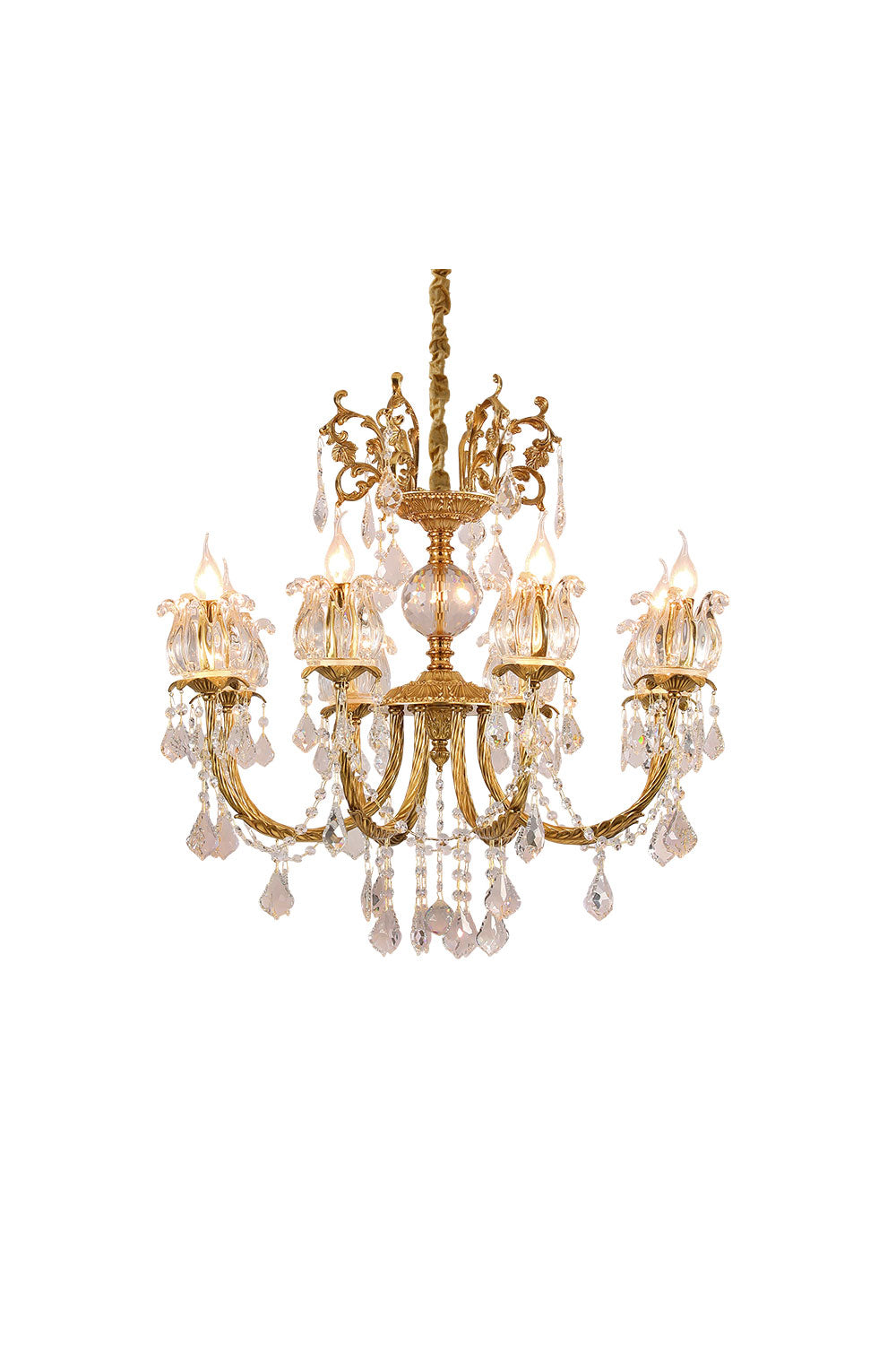 French Crystal Chandelier - everlamps