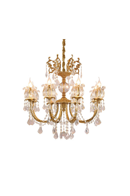 French Crystal Chandelier - everlamps