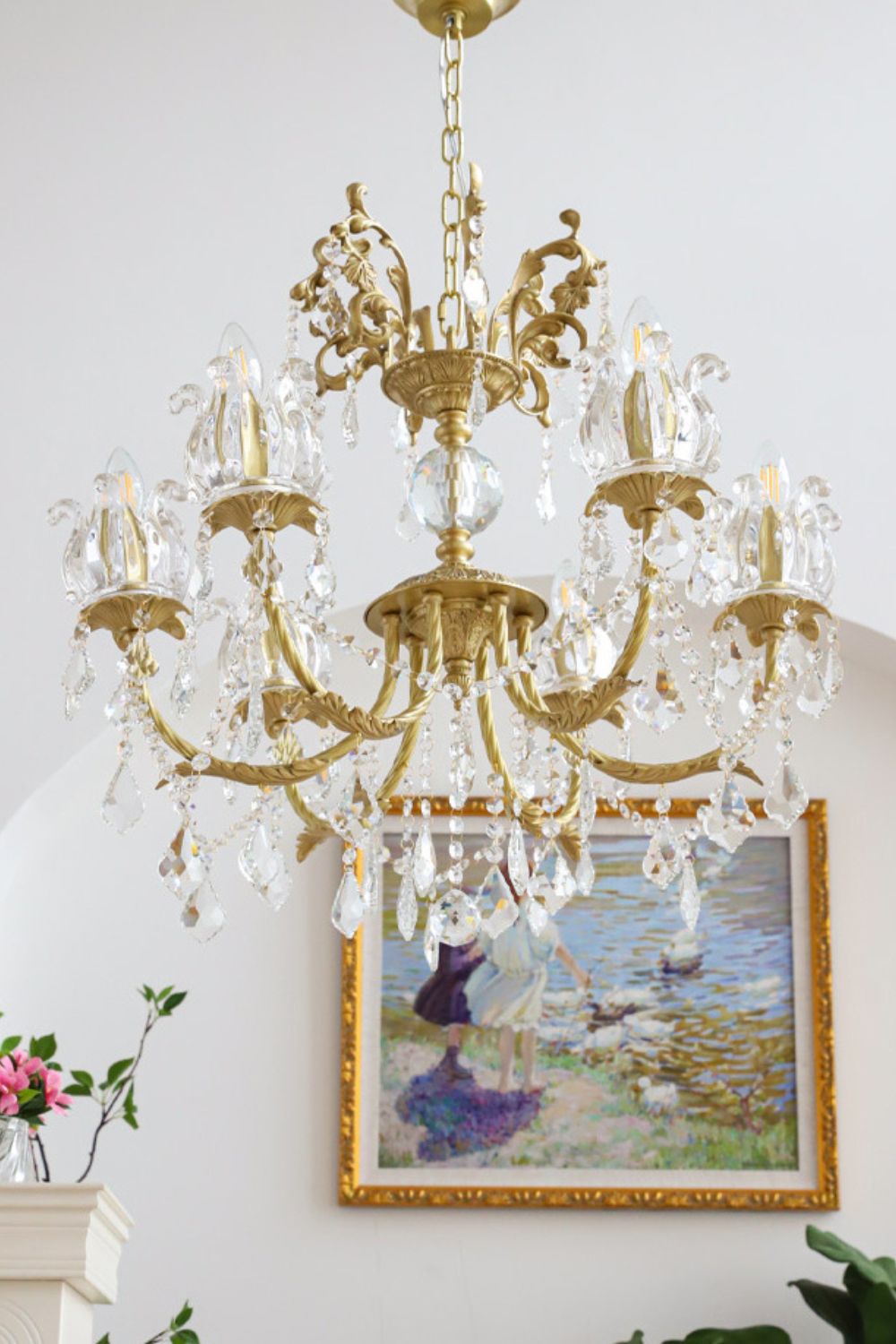 French Crystal Chandelier - everlamps