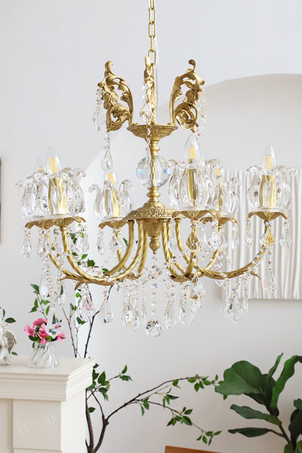 French Crystal Chandelier - everlamps