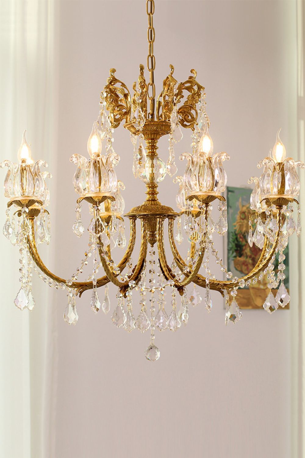 French Crystal Chandelier - everlamps