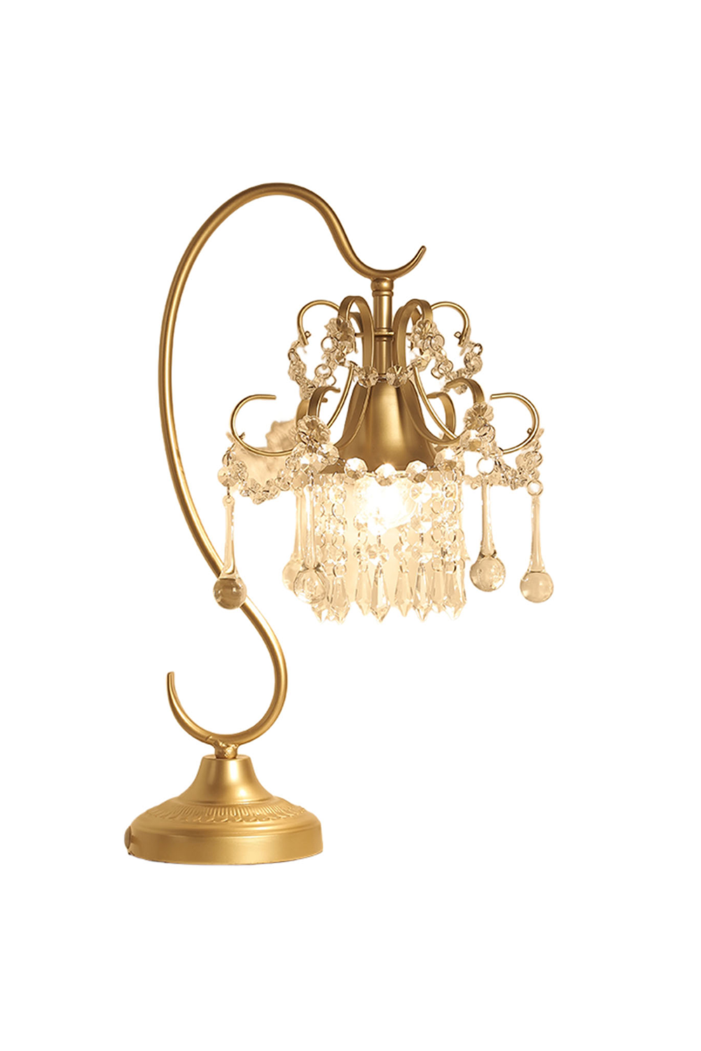 French Crystal Table Lamp - view 7 | everlamps