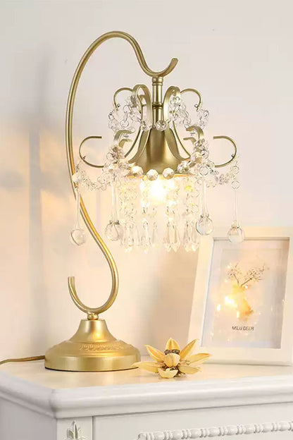 French Crystal Table Lamp - view 2 | everlamps