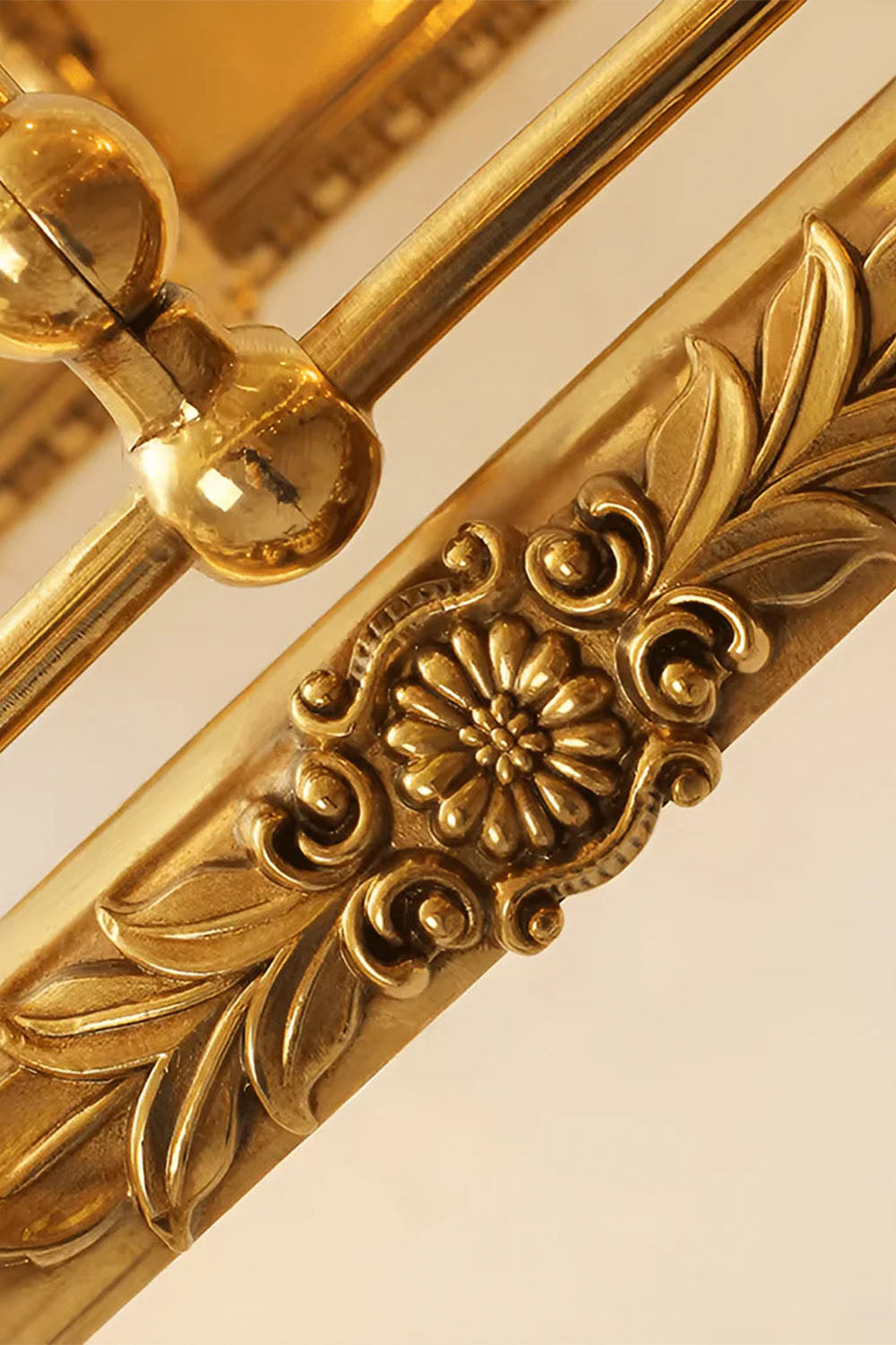 French Retro Cylindrical Copper Wall Lamp - view 9 | everlamps