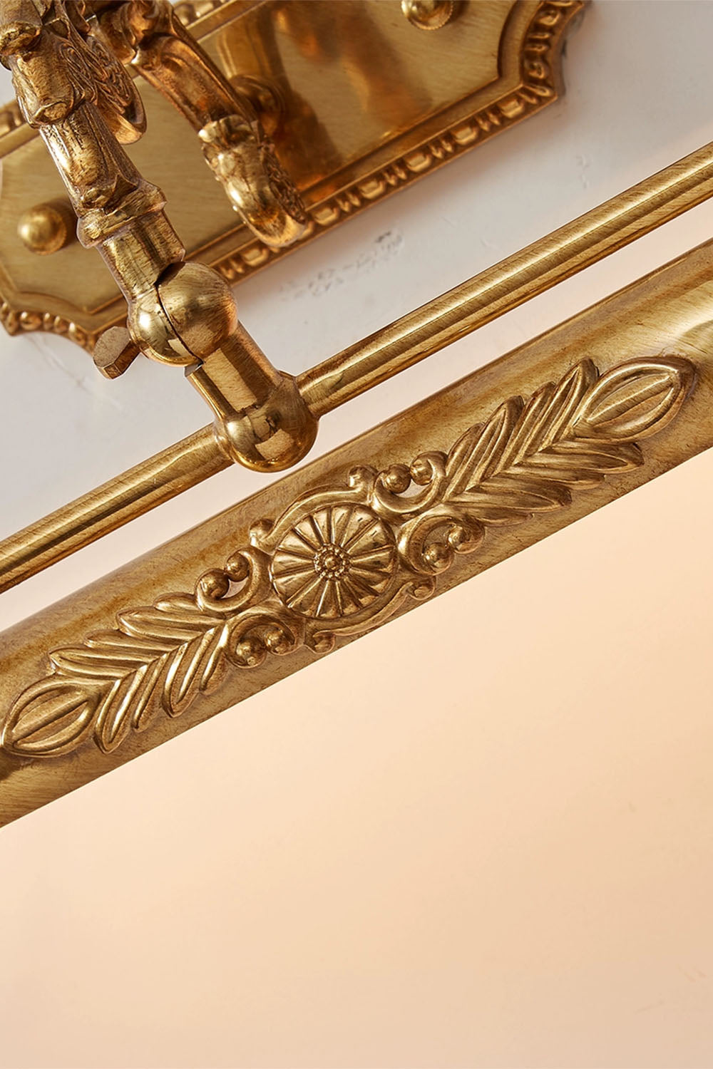 French Retro Cylindrical Copper Wall Lamp - view 10 | everlamps