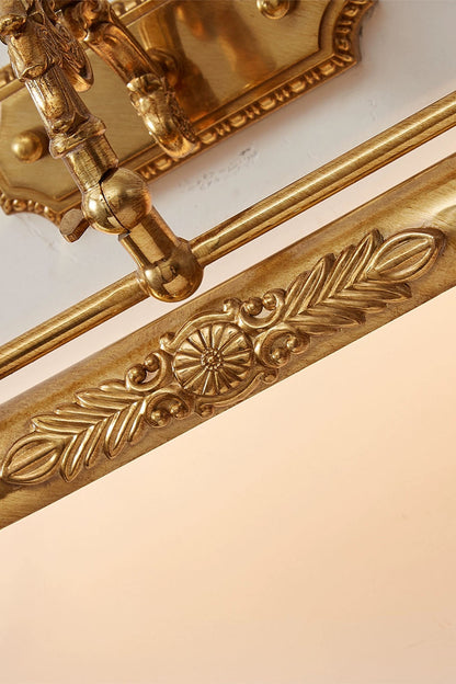 French Retro Cylindrical Copper Wall Lamp - view 10 | everlamps