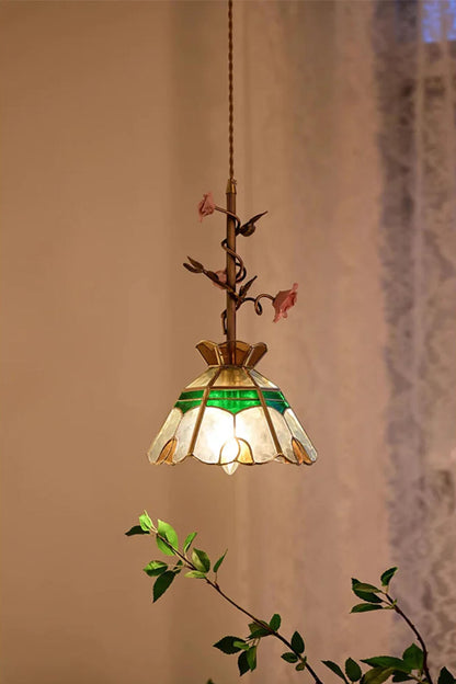 French Retro Glass Rose Chandelier - view 6 | everlamps