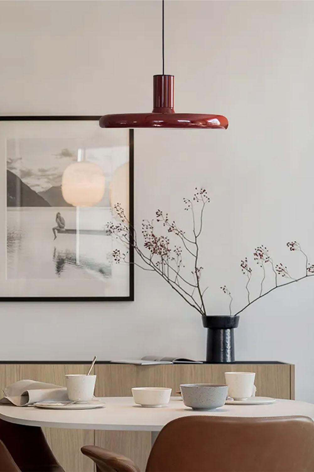French Retro Nordic UFO Pendant Lamp - view 4 | everlamps