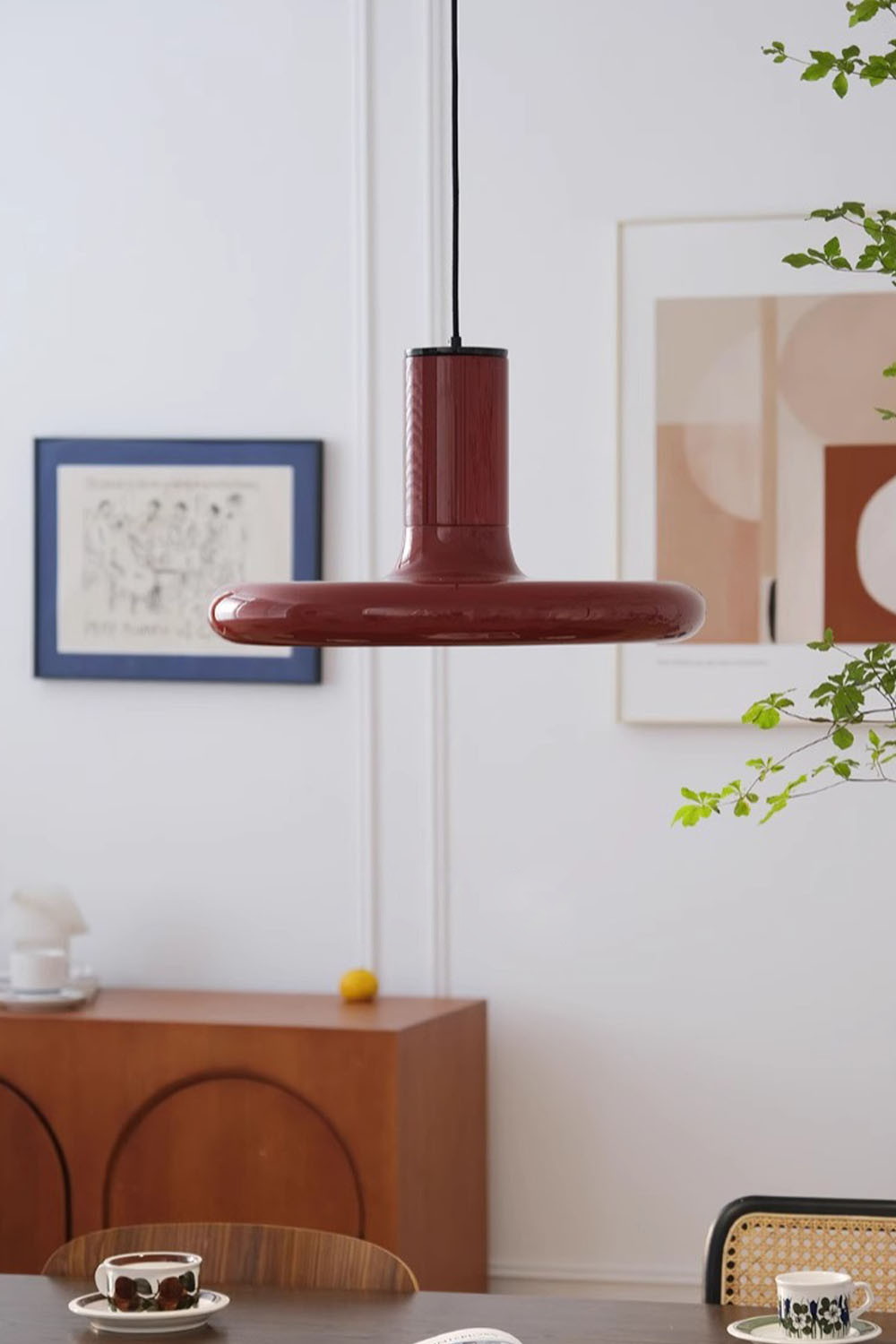 French Retro Nordic UFO Pendant Lamp - view 11 | everlamps