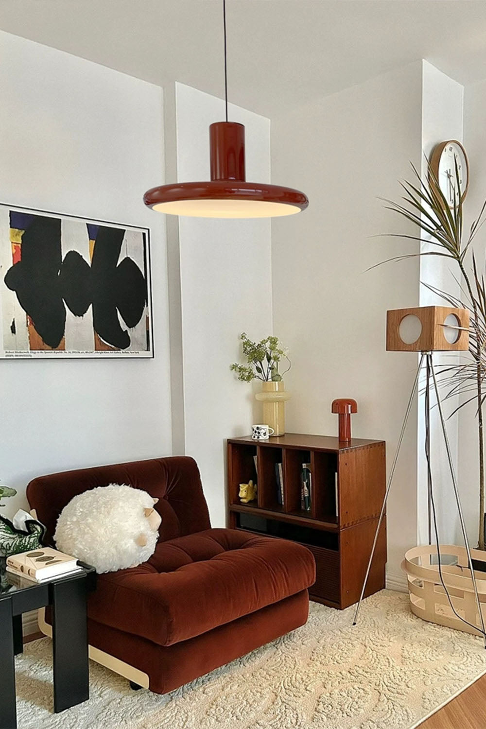 French Retro Nordic UFO Pendant Lamp - view 12 | everlamps