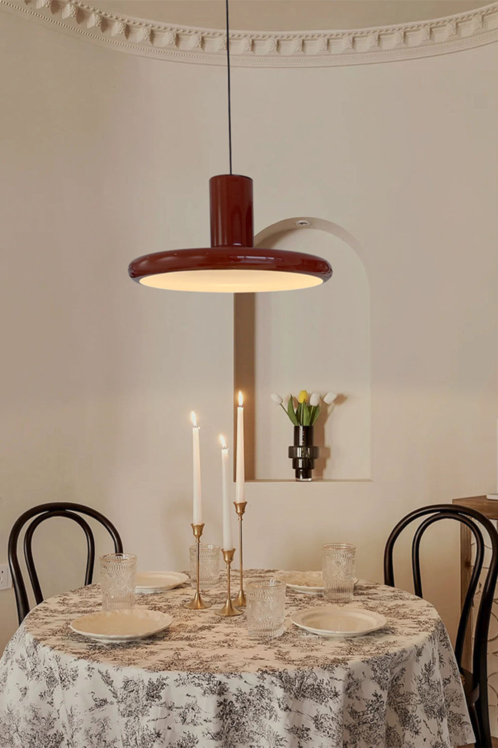 French Retro Nordic UFO Pendant Lamp - view 18 | everlamps