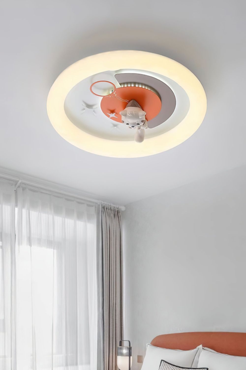 Fun Cartoon Ceiling Lamp - view 2 | everlamps