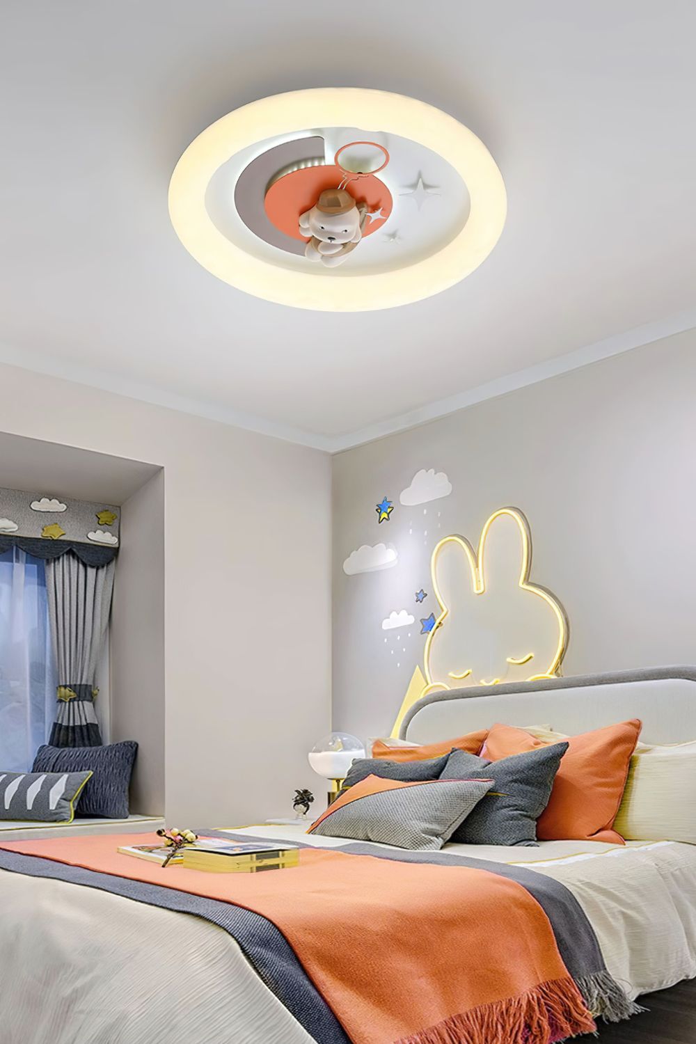 Fun Cartoon Ceiling Lamp - view 4 | everlamps