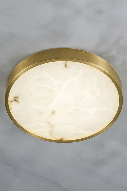 Geometric Alabaster Recessed Ceiling Light - view 20 | everlamps