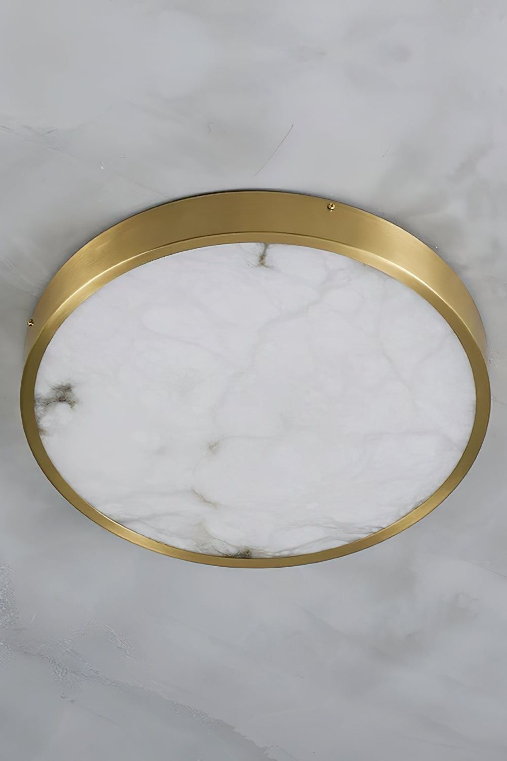 Geometric Alabaster Recessed Ceiling Light - view 19 | everlamps