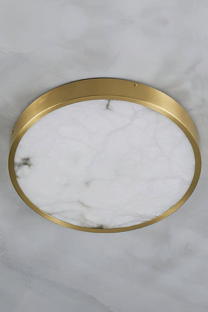 Geometric Alabaster Recessed Ceiling Light - view 19 | everlamps