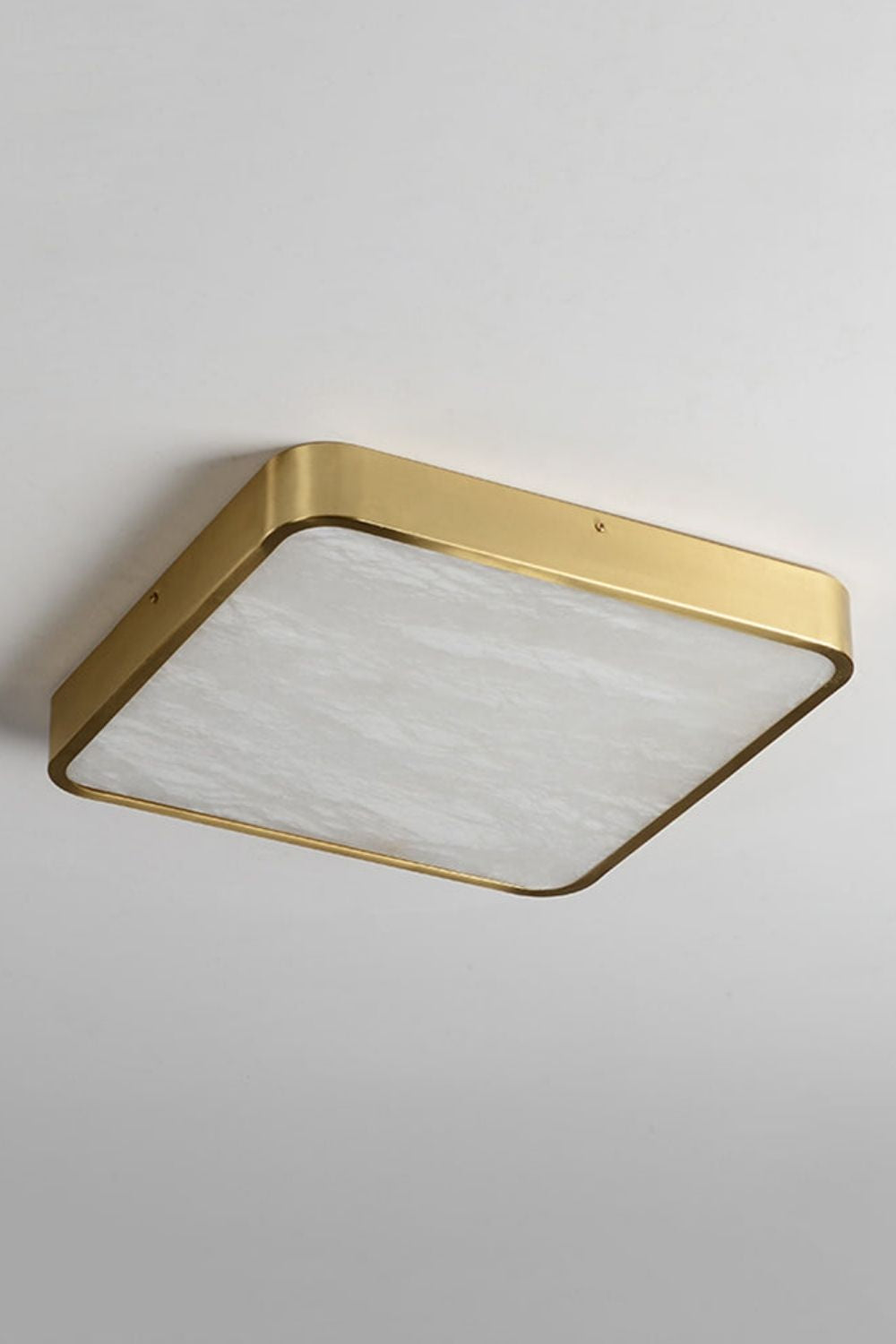 Geometric Alabaster Recessed Ceiling Light - view 18 | everlamps