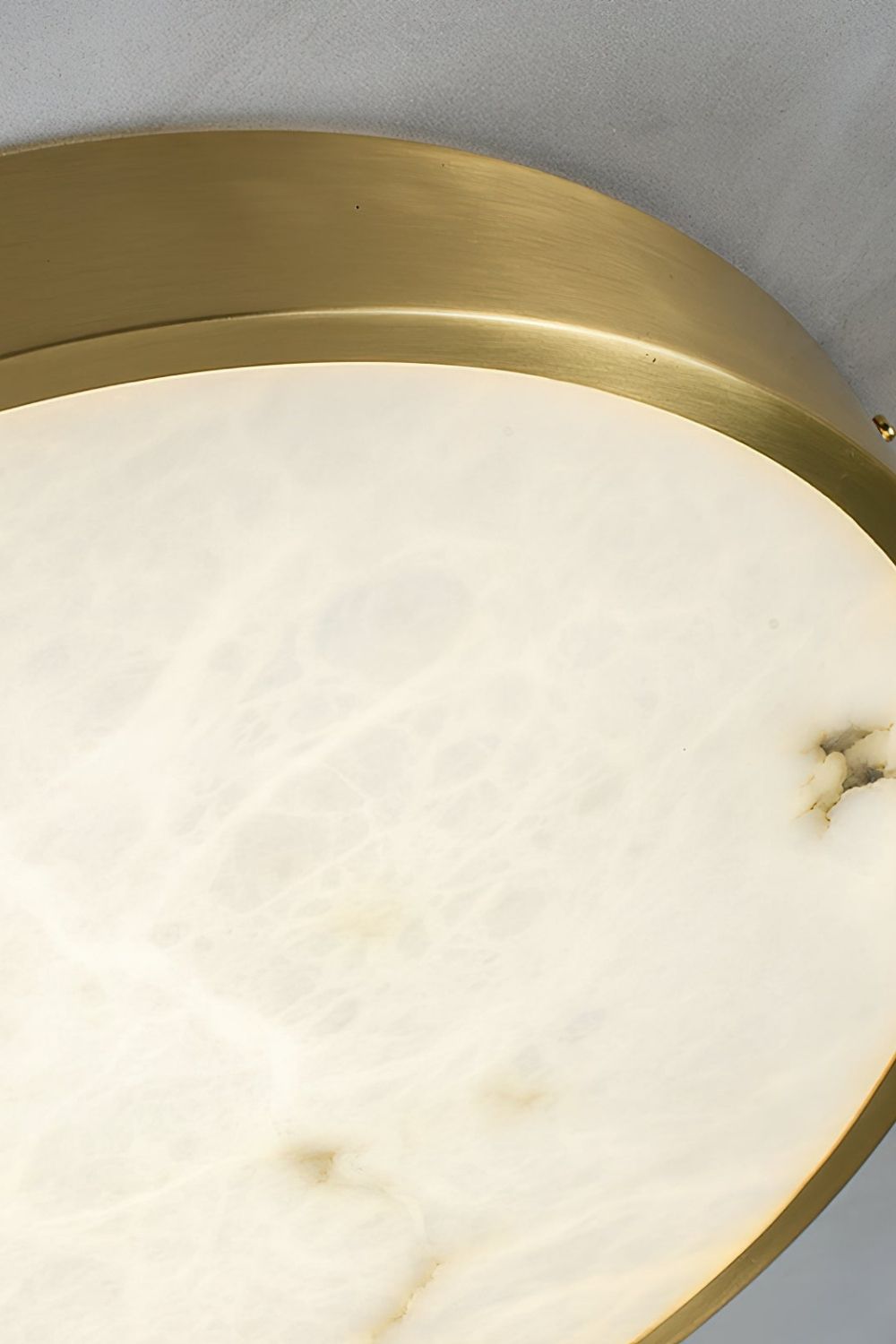 Geometric Alabaster Recessed Ceiling Light - view 22 | everlamps