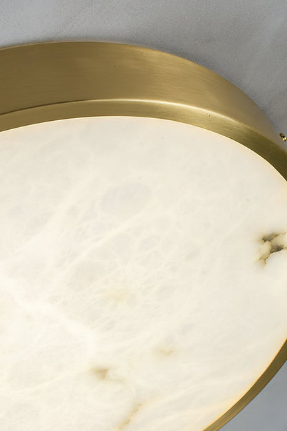 Geometric Alabaster Recessed Ceiling Light - view 22 | everlamps