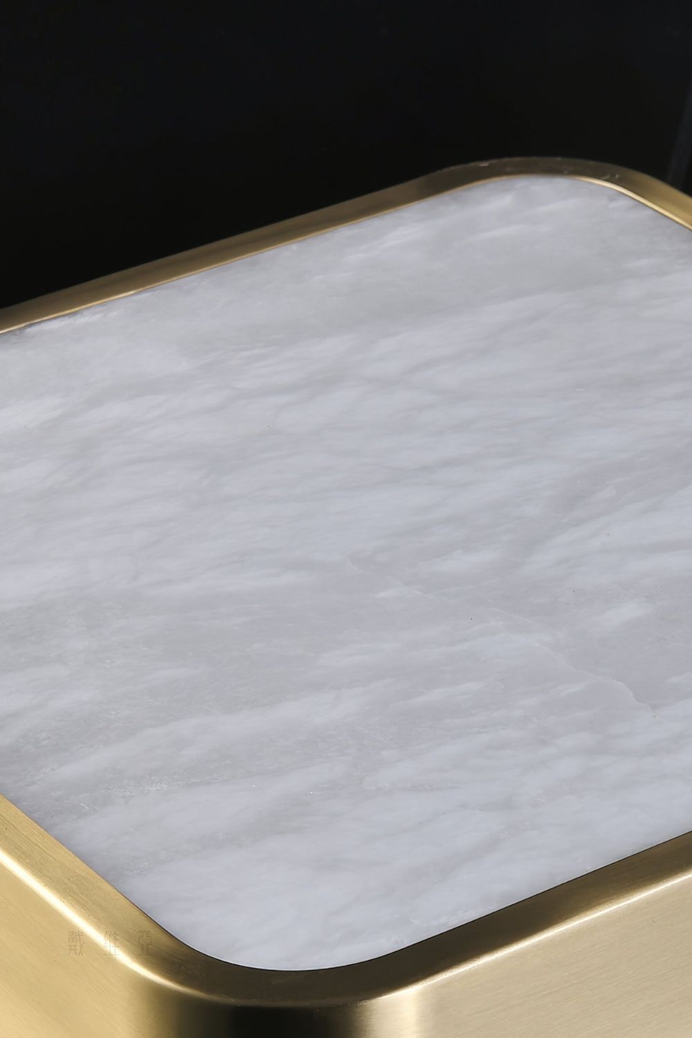Geometric Alabaster Recessed Ceiling Light - view 24 | everlamps