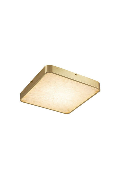 Geometric Alabaster Recessed Ceiling Light - view 26 | everlamps