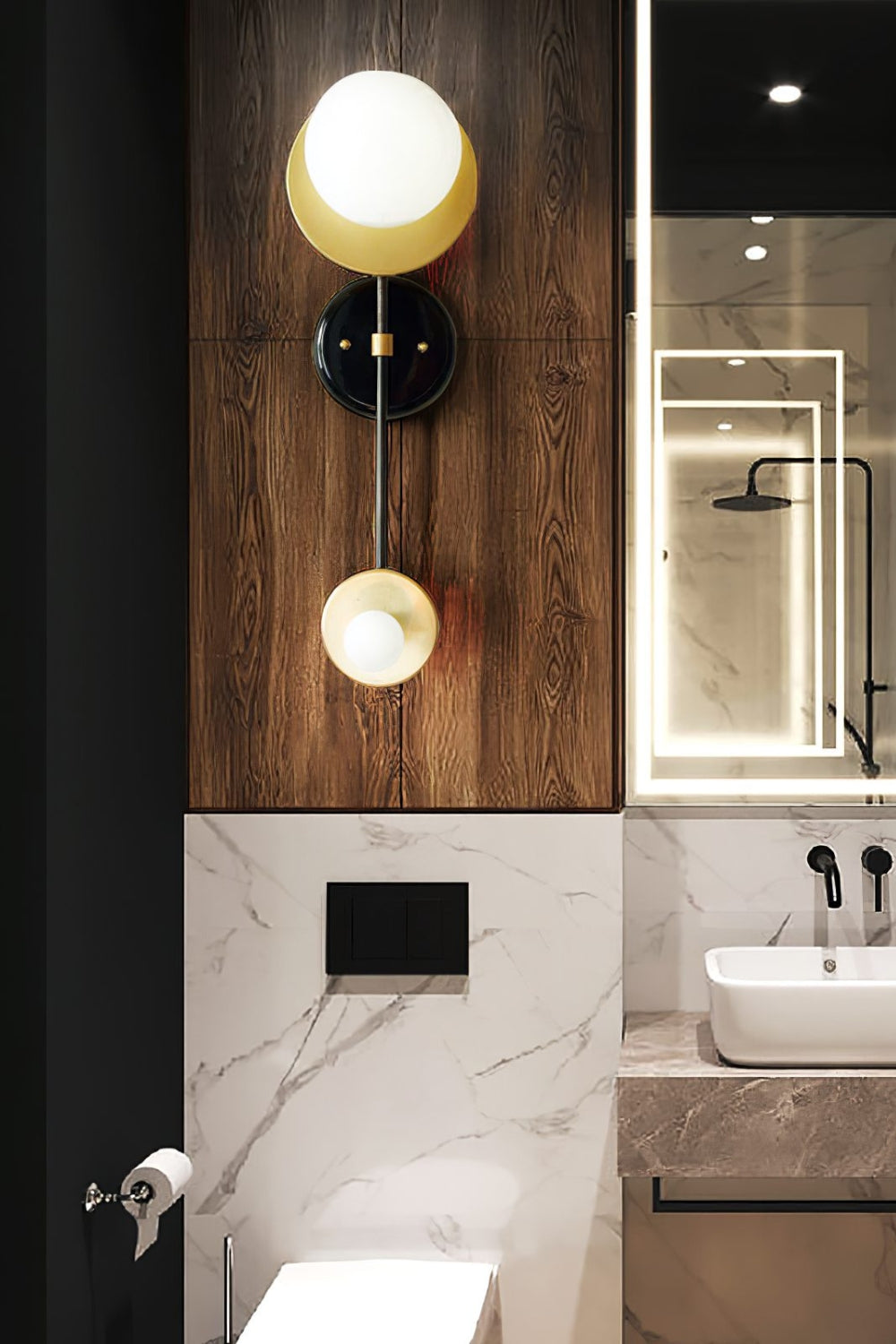 Geometric Composition Wall Light - view 18 | everlamps