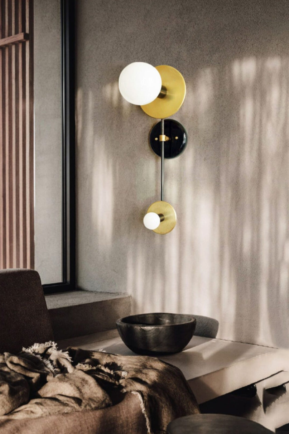 Geometric Composition Wall Light - view 2 | everlamps