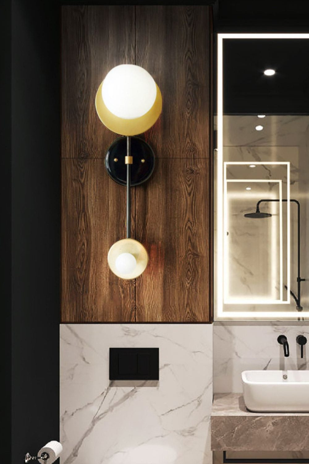 Geometric Composition Wall Light - view 8 | everlamps
