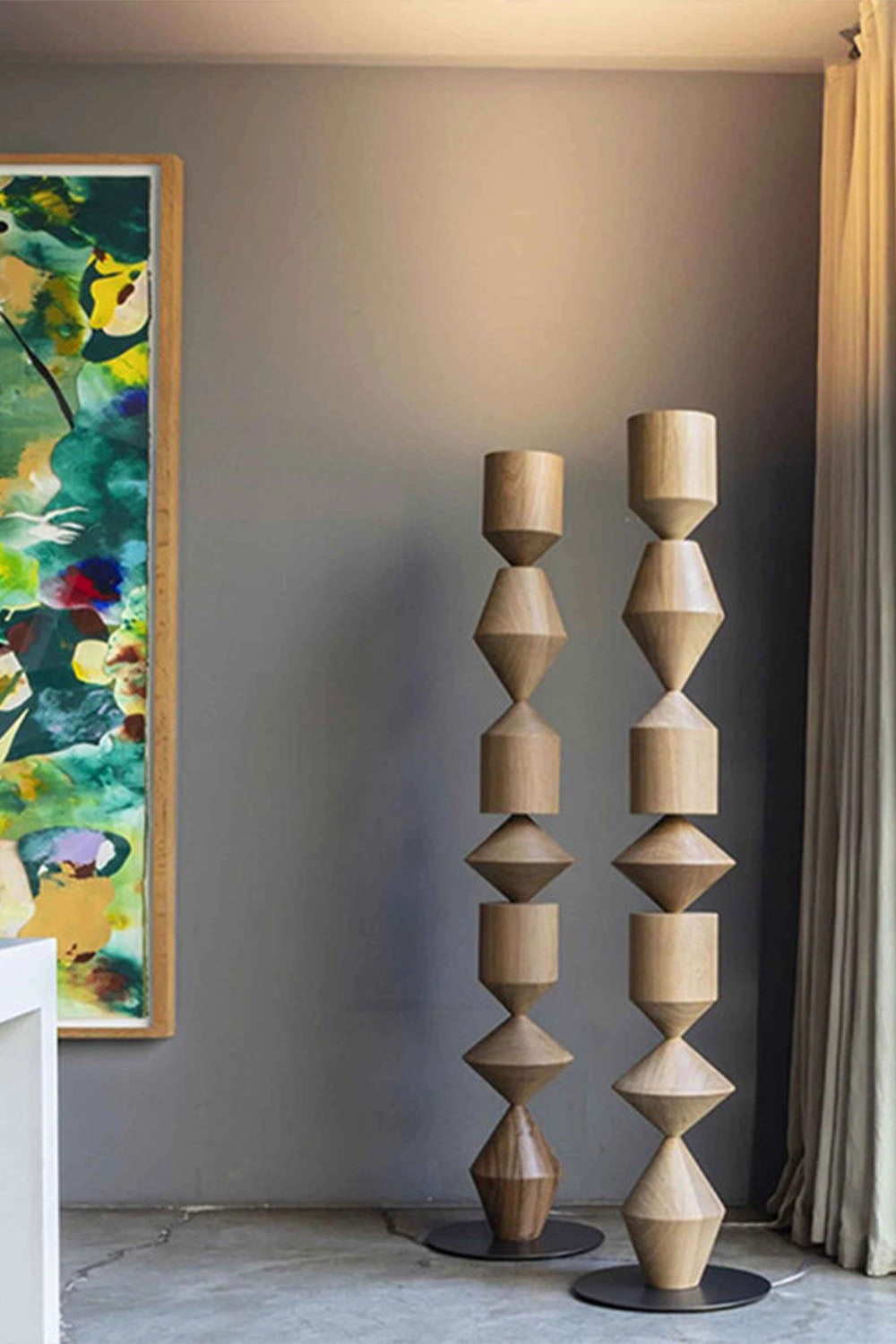 Geometric Floor Lamp - view 8 | everlamps