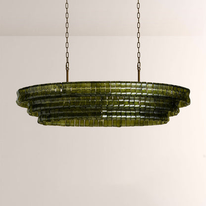 Ghiaccia Oval Chandelier