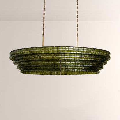 Ghiaccia Oval Chandelier