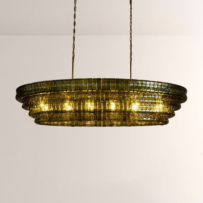 Ghiaccia Oval Chandelier