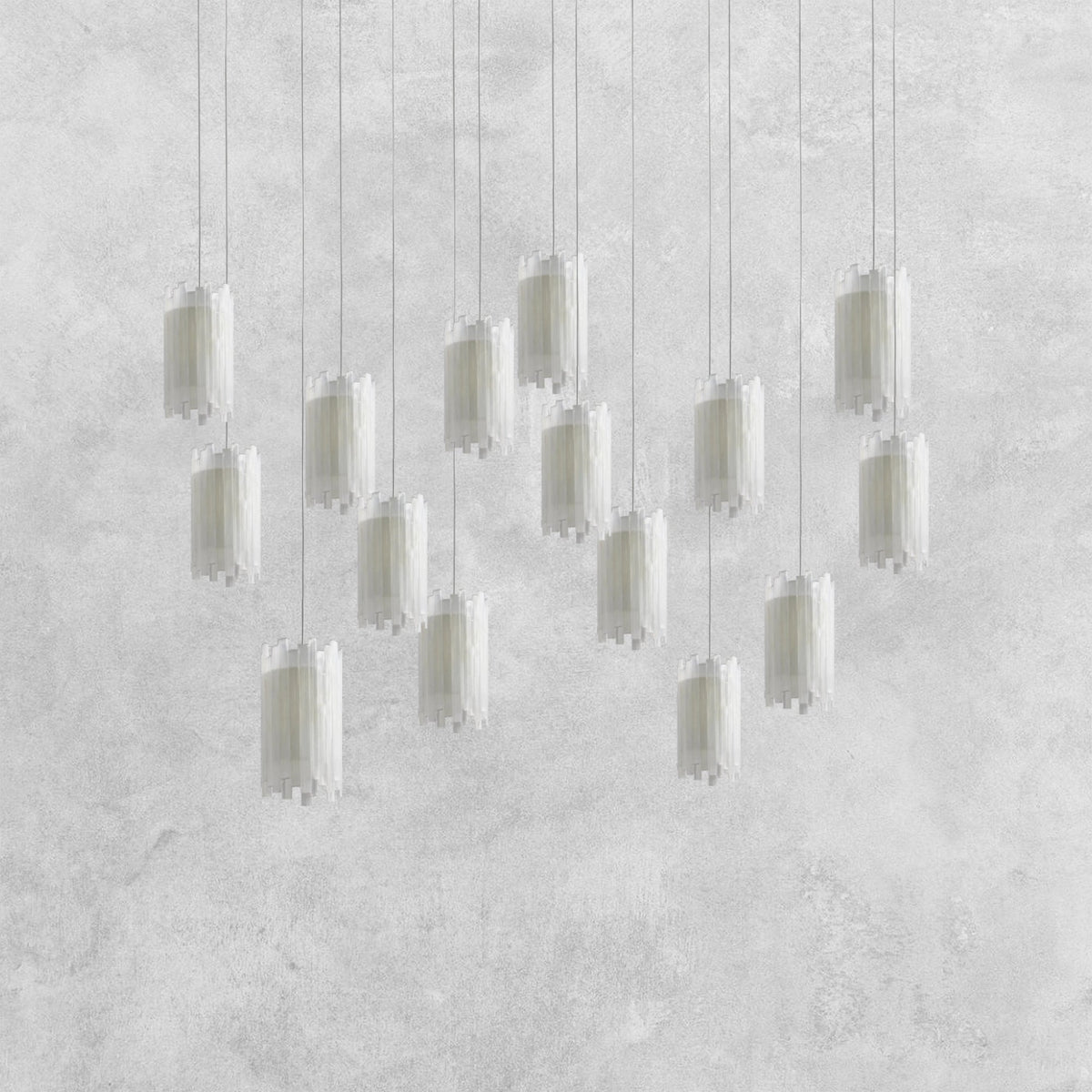 Gianna Rectangular Chandelier 15/30 Light