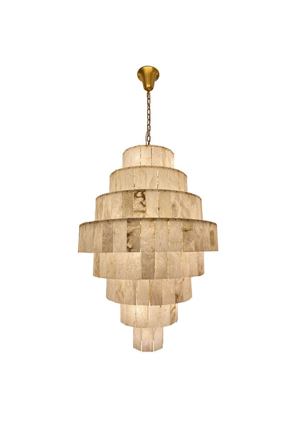 Giant Tiered Alabaster Foyer Chandelier | everlamps
