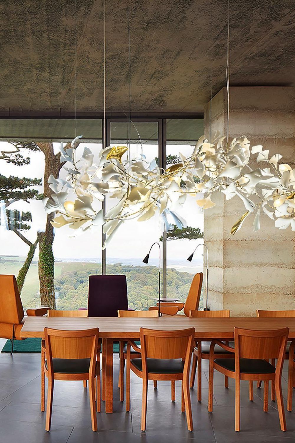 Gingko Chandelier A - everlamps