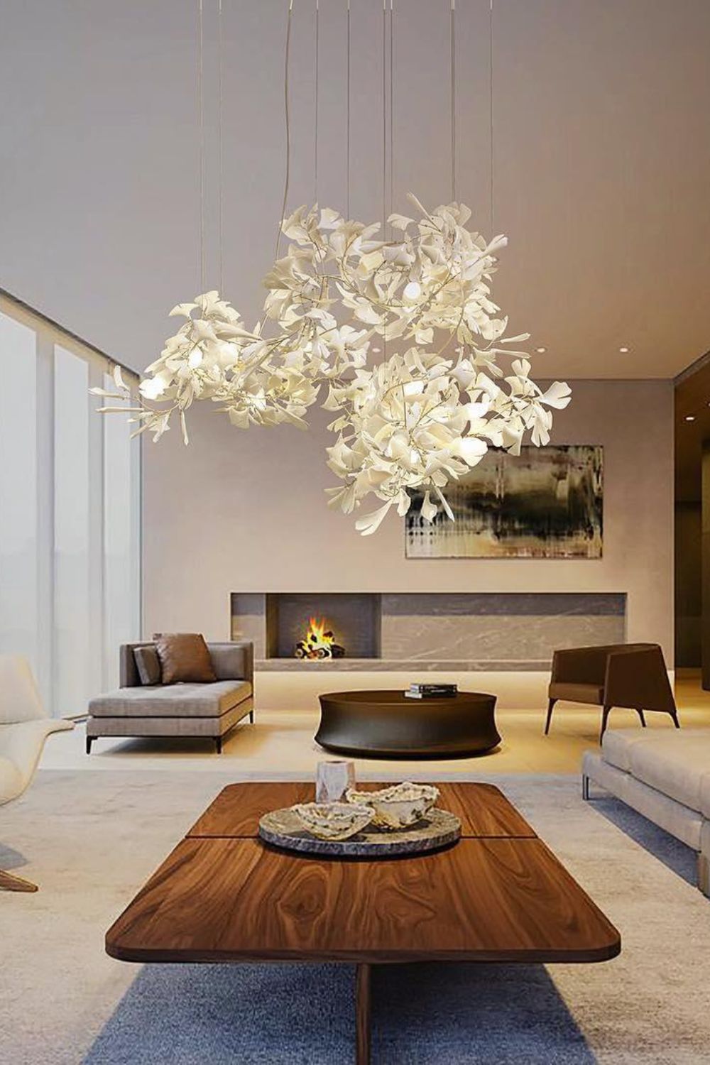 Gingko Chandelier A - everlamps
