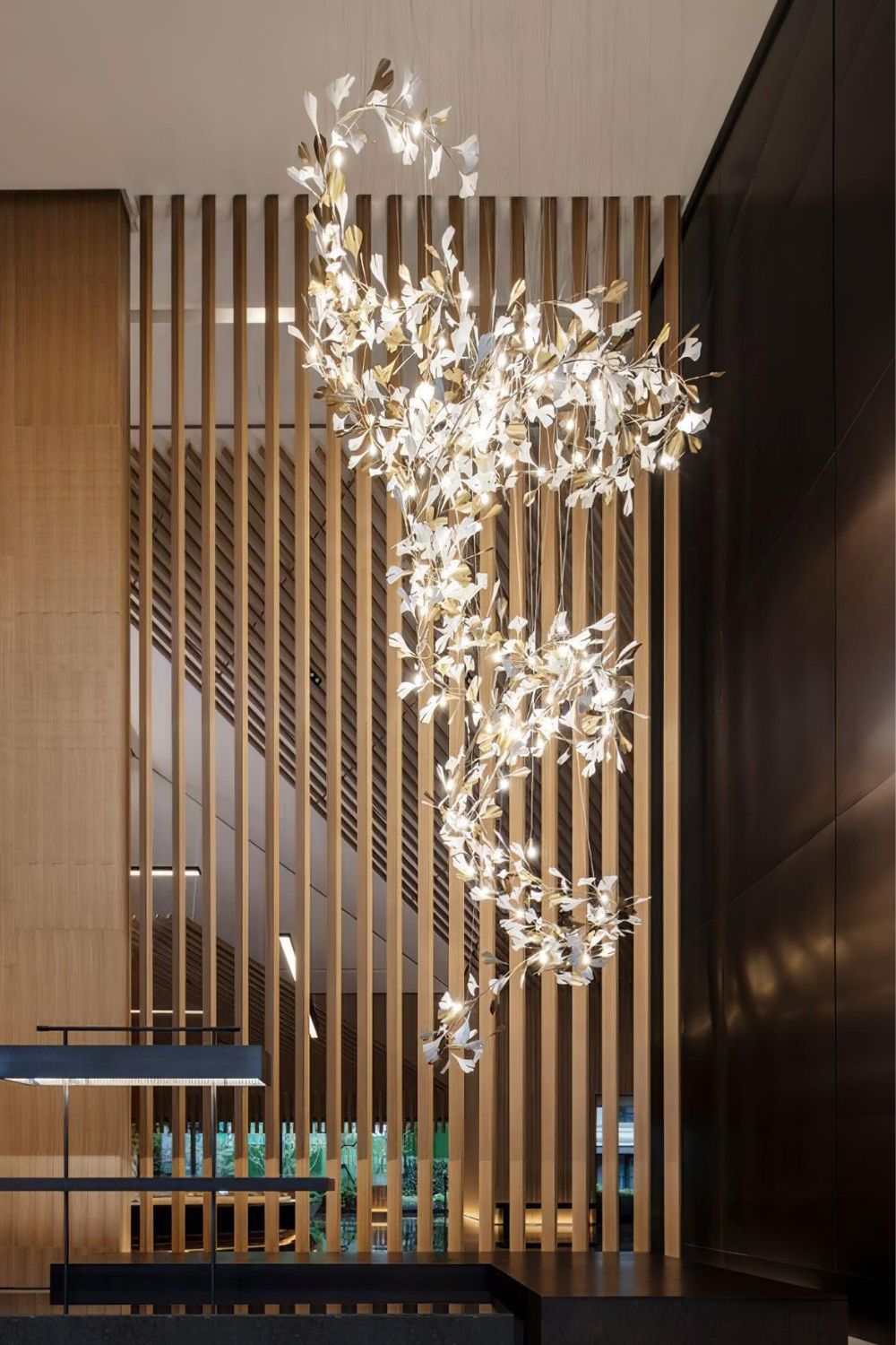 Gingko Chandelier F - everlamps
