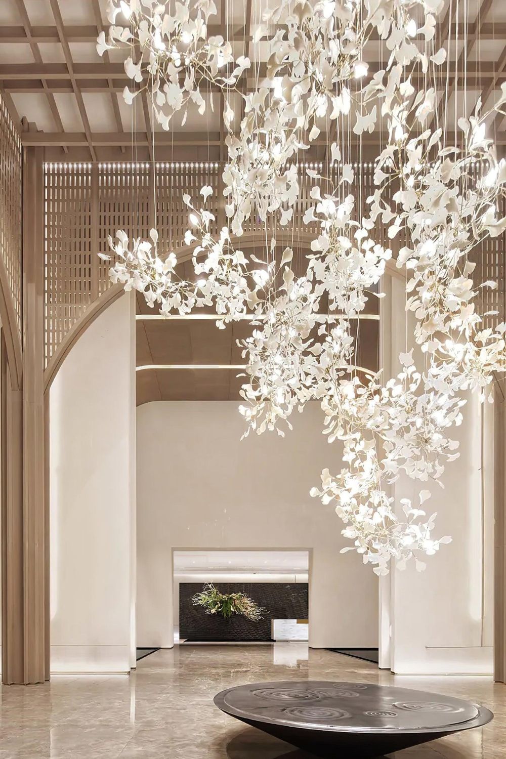 Gingko Chandelier F - everlamps