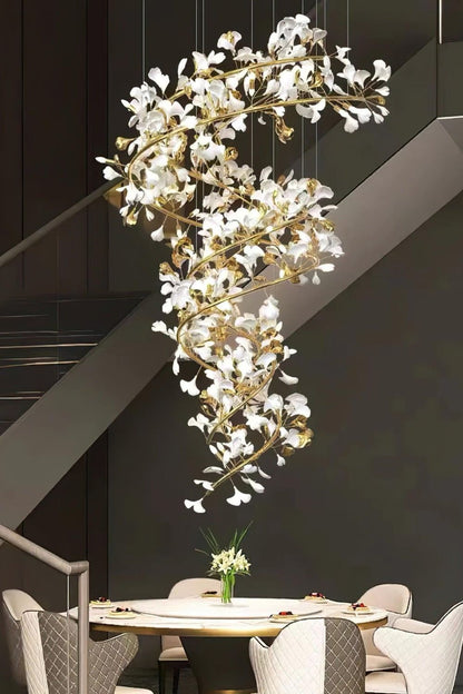 Gingko Chandelier F - everlamps