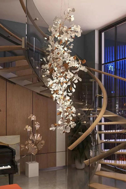Gingko Chandelier F - everlamps