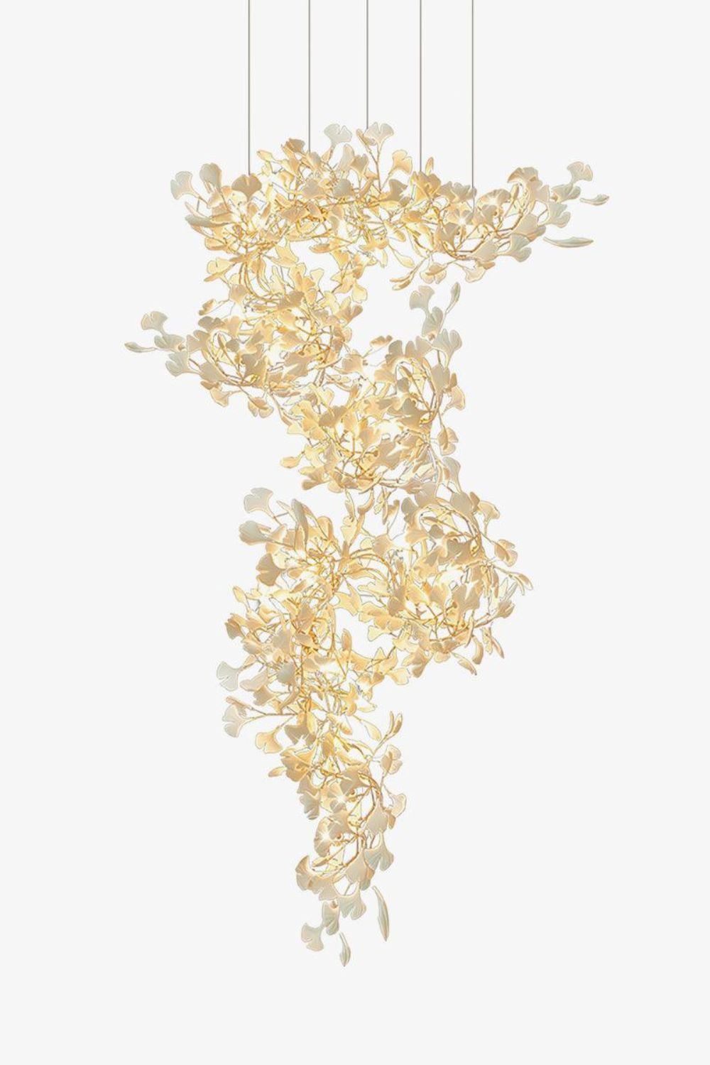 Gingko Chandelier F - everlamps