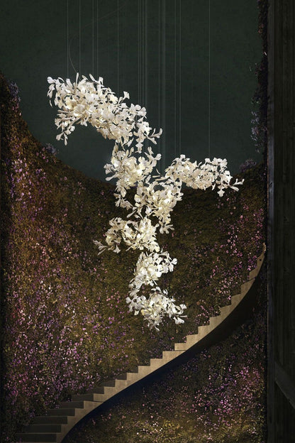 Gingko Chandelier F - everlamps