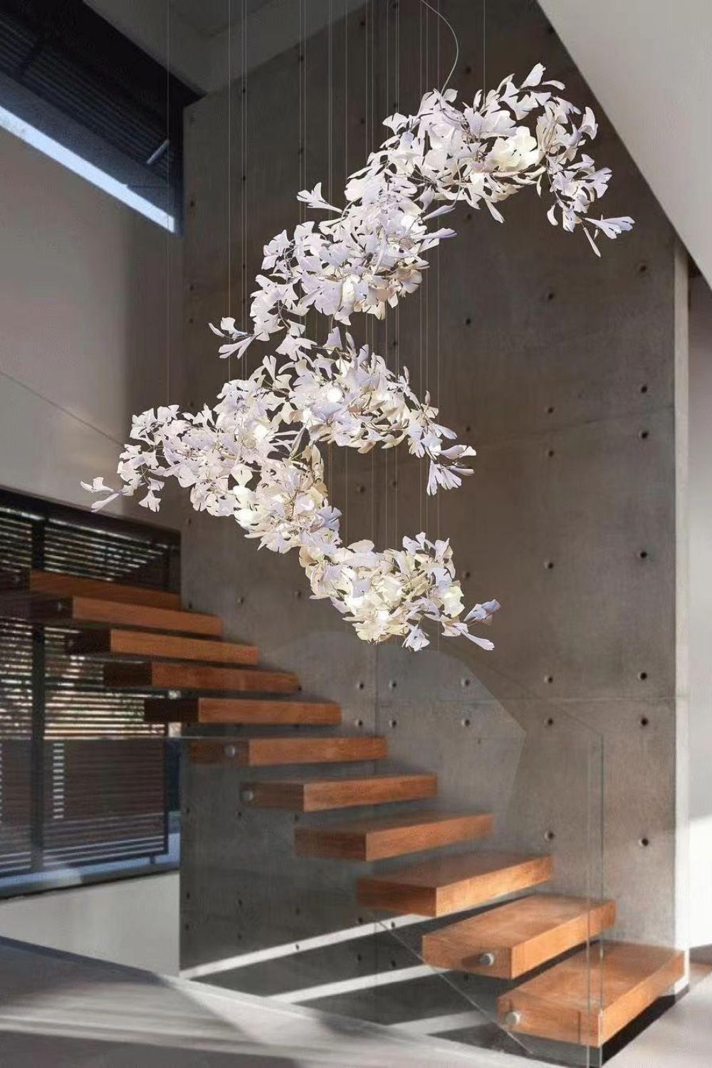 Gingko Chandelier F - everlamps