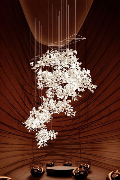Gingko Chandelier F - everlamps